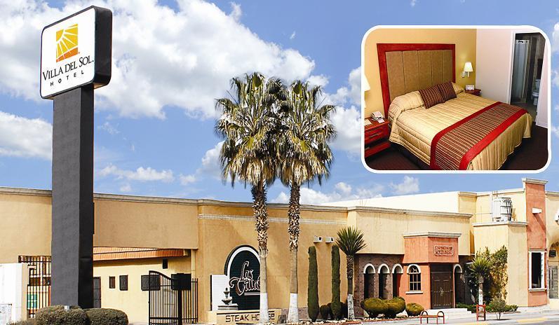 Hotel Villa Del Sol Juárez Exteriör bild